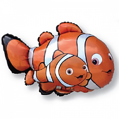 Шар Рыба-клоун Немо, Оранжевый (36»/91 см)